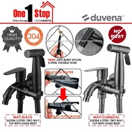 🔥DUVENA🔥 MATTE BLACK OR GUNMETAL TWO WAY TAP WITH BIDET