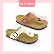 Croopper CP51-81107 Ladies Sandals Classic Beige/Tan