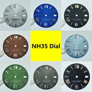 LAZ  NH35 dial Roman numeral Dial Watch dial S dial Men watch Suitable for NH35 NH36 movement watch 