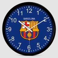 HOT DEALSpanish La Liga Football League Clock Real Madrid Barcelona Club Bar Stadium Silent Wall Clo