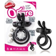 Screaming O Vibrating Double Cock Ring (2 Colours Available)
