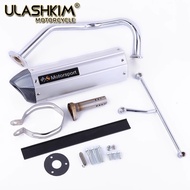GY6 motorcycle exhaust KYMCO SYM scooter Exhaust QMB139 139QMA 50cc Scooter GY6 Exhaust GY6 50 60 80