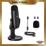 ZealSound USB Microphone Condenser Microphone PC Microphone Desktop Microphone Unidirectional with E