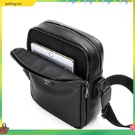 POLO HILL Mens Faux Leather Crossbody Messenger Bag M-PHSB-1561