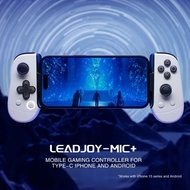 LEADJOY M1C+ Mobile Phone Gamepad Gaming Controller for iPhone 15 Android 3Ds Emulator Cloud Gaming 