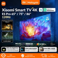 Xiaomi Mi TV ES Pro 4K 65'' 75'' 86 120Hz MEMC HDMI 2.1 Android Smart TV Full Screen FreeSync 700nit