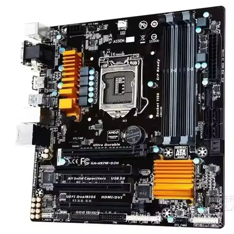 FOR Gigabyte H97M-D3H 1150 pins, medium board, support DDR3 memory