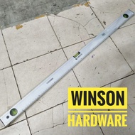 CARRSON WATERPASS MAGNET ALUMINIUM 100CM WATER PASS MAGNIT LEVEL 40" - Pistons up