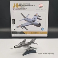 4D Assembled1/144China J-206J7fight plane model F16Ball Ma2000 Simulation toy plane