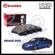 BREMBO HONDA ACCORD EURO CL7 CL9 FRONT BRAKE PAD [1 PAIR (LH+RH)]