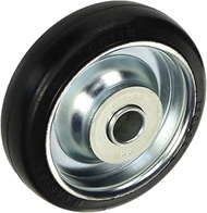 OH OH35M130 Press Caster, Wheel Only, Rubber Car, 5.1 inches (130 mm)