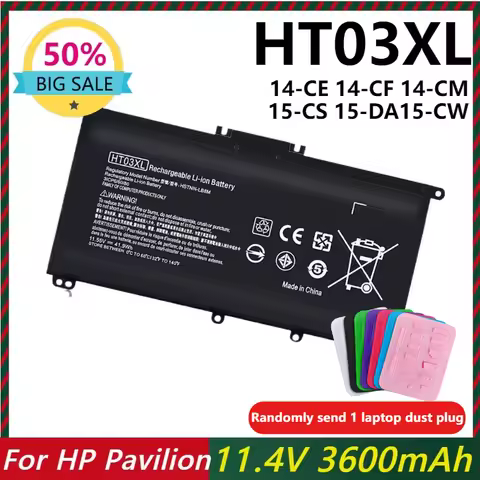 HT03XL L11119-855 Laptop Battery for HP Pavilion 14-CM 14-DF 14-CK 14-MA 14Q-CS 15-DA 15-CS 15-CW 17