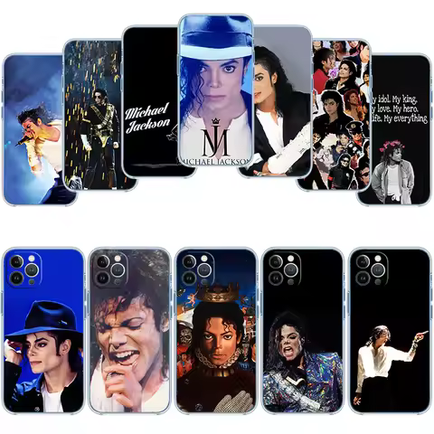 IO30 M-Michael J-Jackson Transparent Phone Case for LG K22 K30 K40 K40S K41 K42 K50 K50S K51 K51S K5