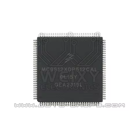 MC9S12XDP512CAL 0L15Y MCU chip used for BMW CAS3