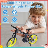 {bologna}  Foldable Finger Bike Foldable Finger Bicycle Foldable Downhill Mountain Bike Model Mini Finger Bicycle Toy for Kids Educational Desktop Decoration Perfect Gift for Boys