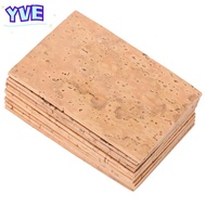 YVE 10pcs Saxophone Neck Cork, ​Universal Cork Sheet Kit​ ​Sax Joint Cork Sheet​, Convenient ​Soft C