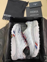 🔥熱款🔥Moncler x HOKA ONE ONE Mafate Speed2 專業防滑減震跑鞋 霧霾灰/液態銀色