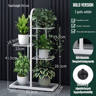 【Ready Stock Msia】Rak Pasu Bunga Multi-Layer Bertingkat Besi Iron Flower Pot Rack Pokok PASU Indoor Outdoor Balcony 落地花架 8-layers 9 Pot Green Plant Stand Home Living Room Wrought Iron Multi Storey Flower Rack 花架子