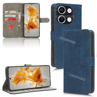 TECNO SPARK 30 5G 2024  Flip Matte Leather Casing For TECNO Spark30 30Spark Spark 30 30C 30 C 4G 5G 