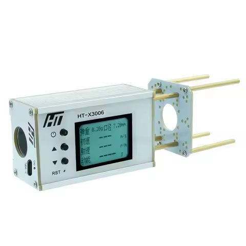HT-X3006 Shooting Speed Meter Ball Velocity Energy Measurement Bullet Speed Tester Shooting Chronogr