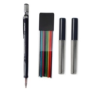 12 Colors 2.0mm Mechanical Pencil Set 2b Automatic Pencils With Black/colorful Pencil Lead For Drawi