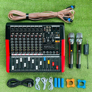 Xả Kho Combo Mixer F88 Pro Kèm Micro AK99 Plus - Thiết Kế Nhỏ Gọn Kết Nối Được Hầu Hết Các Dàn Loa H