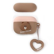 (包郵)🇰🇷 LINE Friends Brown Airpods Pro Case 熊大耳機殼