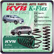 ( 1Pair ) Toyota Innova TGN40 AN40 Coil Spring Standard Heavy Duty Front / Rear KAYABA KYB K-FLEX (2