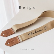 YES IDID Guitar Strap - สายสะพายกีต้า สั่งชื่อชื่อ Make to order/ Name tag แจ้งชื่อรายละเอียดผ่านแชท