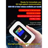Car 4G Router With Full Netcom Mobile Battery Color Screen 4G Router