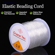 YTAR  1 Roll Round Transparent Elastic Fish Wire Crystal Elastic Thread for DIY Beading Handmade Jew