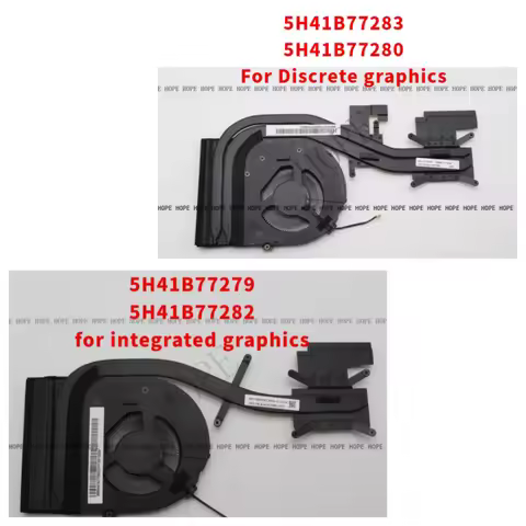 5H41B77283 5H41B77280 5H41B77282 5H41B77279 New Cooling Fan Heatsink For Lenovo ThinkPad T16 Gen 1 P