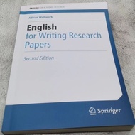 Paper Books English for Writing Research Papers