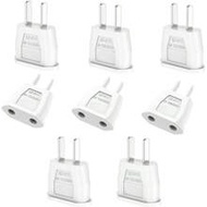 Eu To Us Travel Adapter, 2 Pcs Small Travel Plug Adapter For Europe To Us, Eu To Us Charger Power Ad