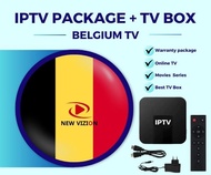TV BOX Belgium TV online 1 ปี มีช่องให้เลือกรับชมมากมายที่มาพร้อมกับกล่องแอนดรอยด์ทีวีที่ได้มาตรฐาน 