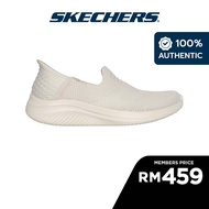 Skechers Women Slip-ins Sport Ultra Flex 3.0 Free Dance Casual Shoes - 149596-NAT Air-Cooled Memory 