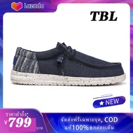 [NEW] Timberland Men's Skape Park รองเท้าผ้าใบ Navy Canvas รองเท้าผู้ชาย SLIP-ons &amp; Loafers รองเท้าผ้าใบ (SS9988)