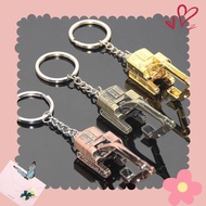 XD LFPH Alloy 3D Three-dimensional Excavator Keychain Pendant Car Accessory Gift HOT