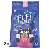 金日鱔 貓用FIFI貓脆餅 脆皮酥 3個月以上貓咪適用  鮪魚 + 鯖魚  40g  2包