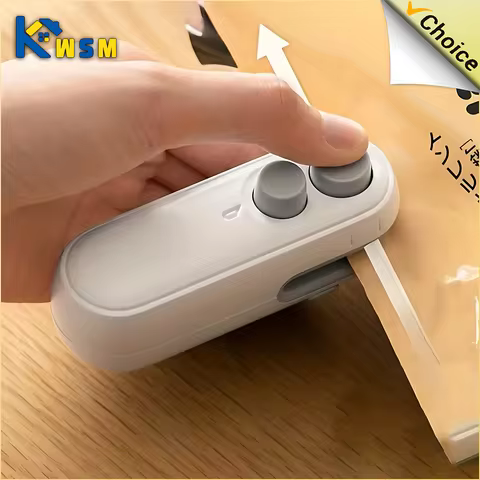 Portable Mini Sealer 2 in 1 Heat Sealer For Snacks Home use rechargeable sealer Vacuum Sealer Snacks