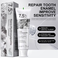 7.5% Nano Hydroxyapatite Fluoride Free Toothpaste Whitening and Staining Removal Protective Glaze 12
