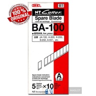 NT CUTTER Spare Blade BA-100 BA100 (ORIGINAL) Local Brand Dealer