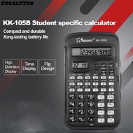 EUCALYTUSS Math Calculator, Plastic 10-Digit Science Calculator, Durable Portable Cute Function Calc