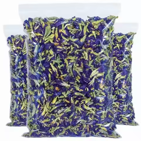 Top Natural Bulk Pea Butterfly Orchid Flower Dried Flower Butterfly Flower Used For Candle Making Ba