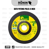 Batu Potong Poles 4 inch GC 60 kaca granit Gerinda Gurinda KINIK