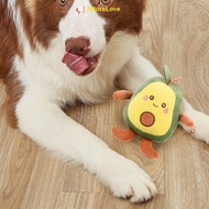 ADL Cute Cartoon Avocado Dog Squeaky Toys Creative Durable Fashion Avocado Dog Chewing Toys Pet Pupp