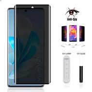 LAYAR (WHOLESALE) TEMPERED GLASS UV ANTI SPY TECNO CAMON 40 PRO 4G/5G /POVA CURVE /SPARK 40 PRO+ PLU