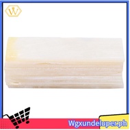【W】10Pcs Inlay Material White Mother of Pearl Shell Blanks Sheet Rectangle Inlay Material for Guitar