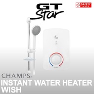 Champs Instant Water Heater Wish with Massage Shower Set