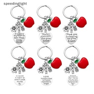 speedinglight Teacher Appreciation Gifts Keychain Idea for Christmas Birthday Teachers Christmas Thank You Gift Keychains Bag Accessories SDT